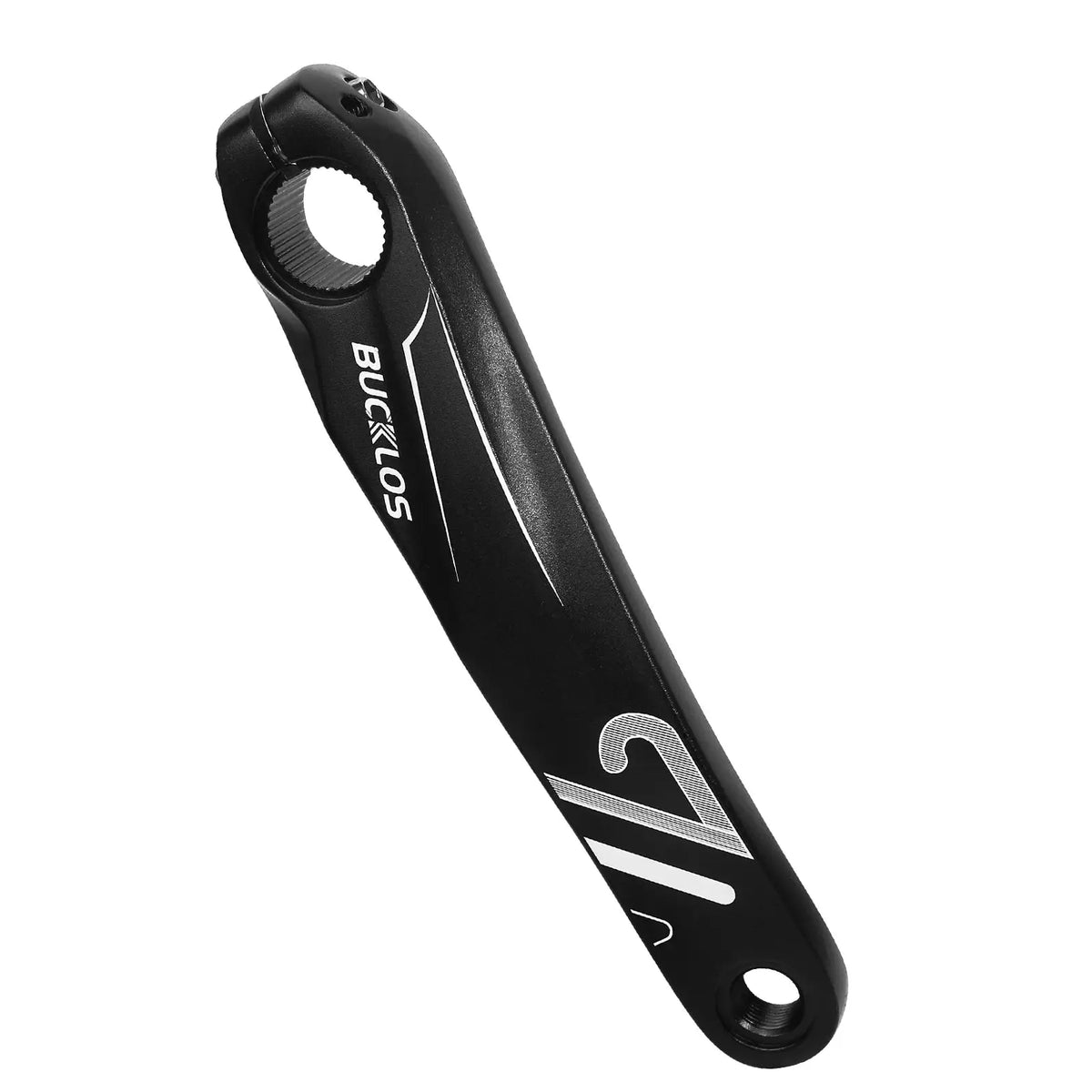 BUCKLOS Bicycle Replacement Crank Arm Square Spline Hole Left Cranks Exercise Bike Crank E-bike Dynamic Bicycles Crankset by InterCyprus Trading Ltd