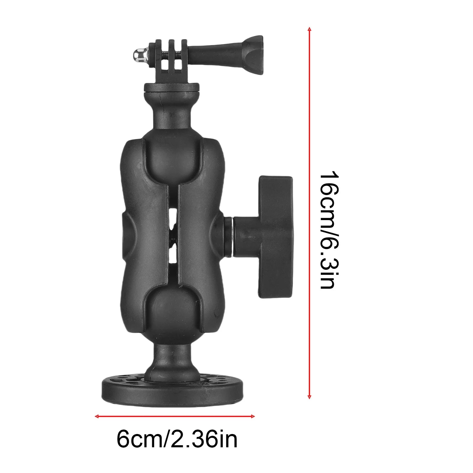 Kayak Action Camera Mount 360 Degree Adjustable - Universal