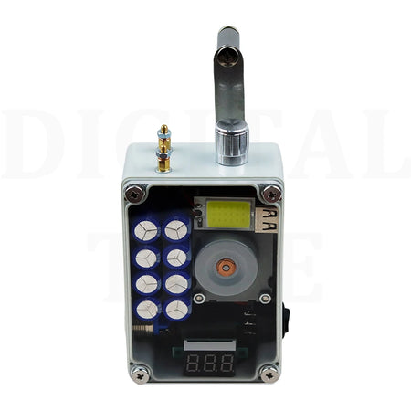 8-Capacitor Hand Crank Generator &ndash; Emergency USB Power