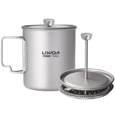 Lixada Titanium Coffee Cup Mug &ndash; Ultra Lightweight Cup