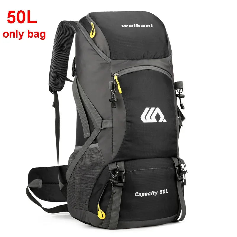 50L Travel Backpack &ndash; Durable Nylon Build For Travel 50L BK only Bag / Italy