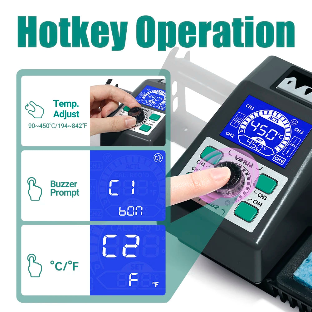 YIHUA 982 Soldering Station &ndash; High Efficiency Rework