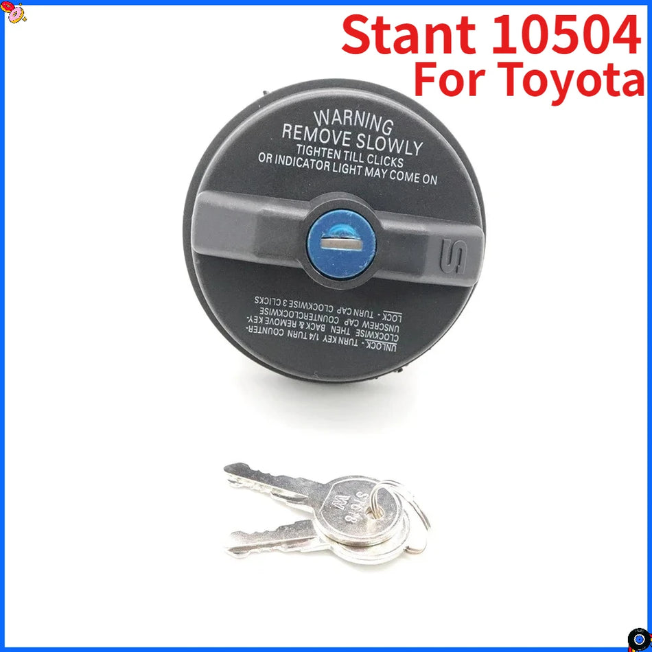 Fuel Tank Filler Cap With Locking Keys For Chevrolet Silverado, Durable Plastic, Tamper-Resistant Gas Cap