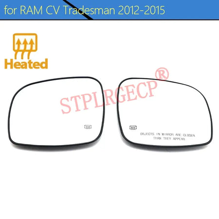 Driver Rearview Side Mirror Lens Door Wing Mirrors Glass with Heating Parts Accessories for RAM CV Tradesman 2012-2015 by InterCyprus Trading Ltd