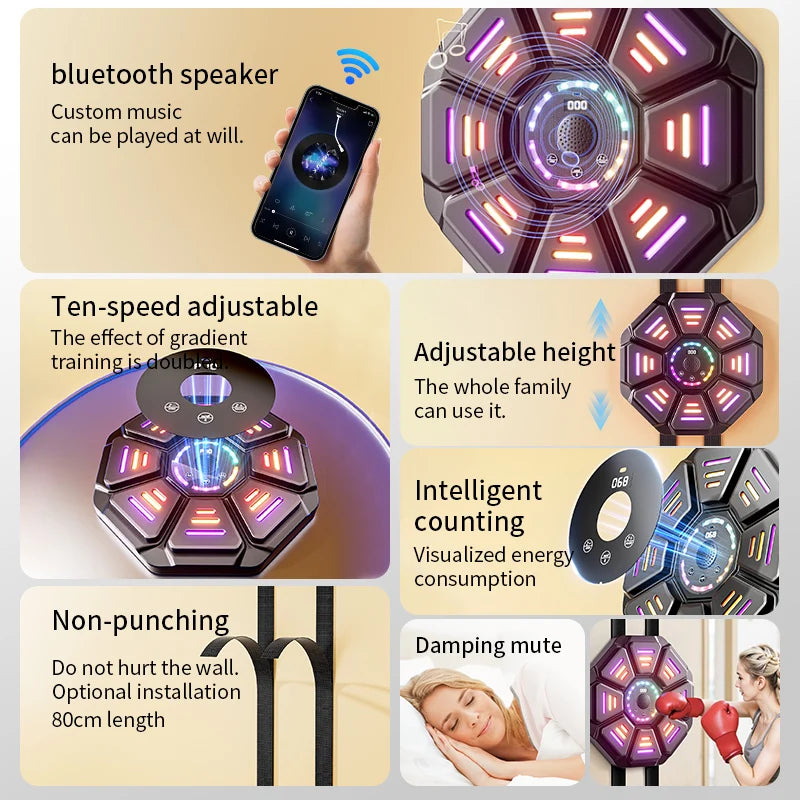 Bluetooth Smart Music Boxing Machine &ndash; Rhythm Response
