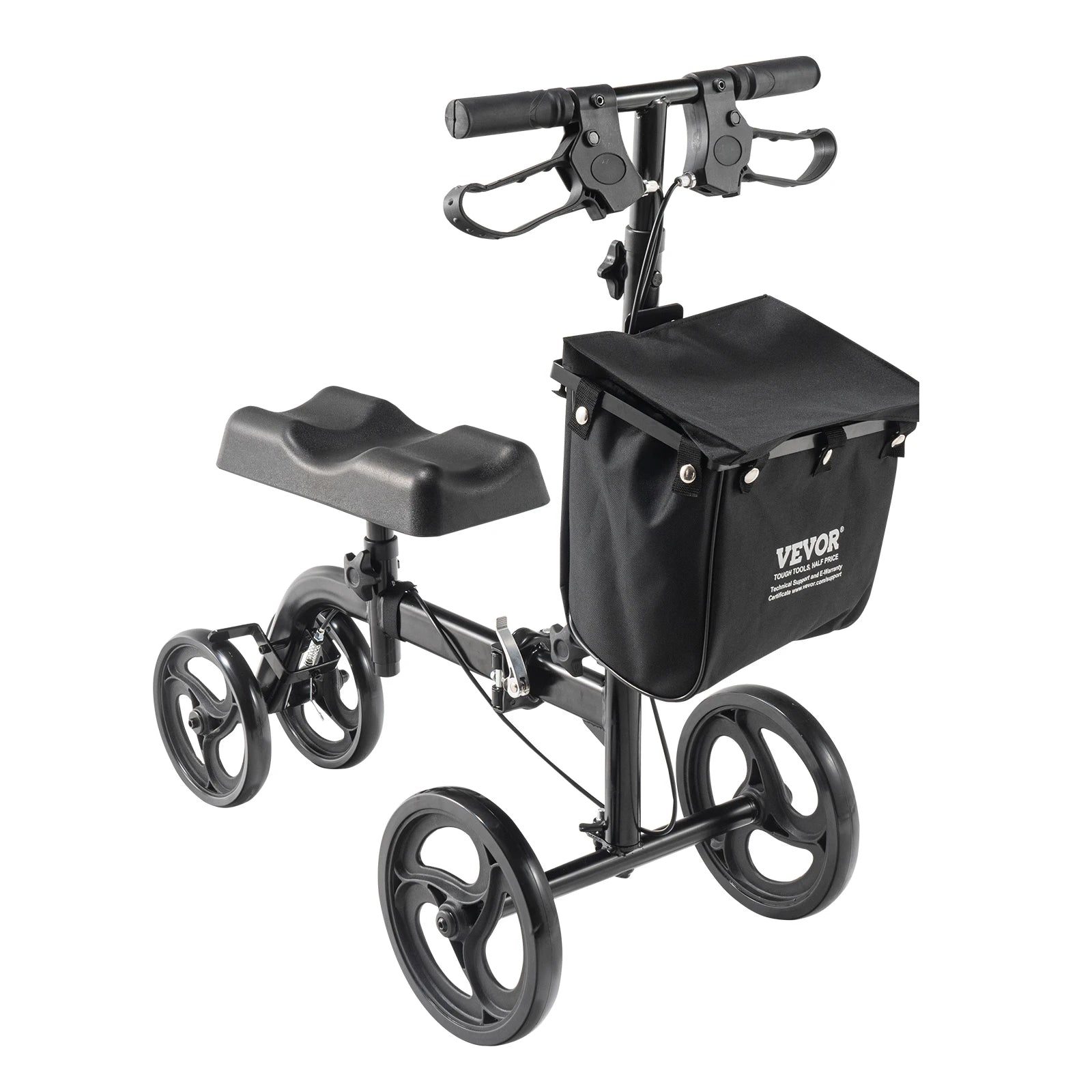 VEVOR Folding Knee Scooter &ndash; All-Terrain Carbon Steel Poland