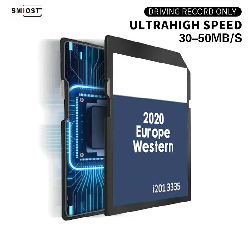 SMIOST Map SD Card VW FX V12 8GB &ndash; Fast GPS Updates EU