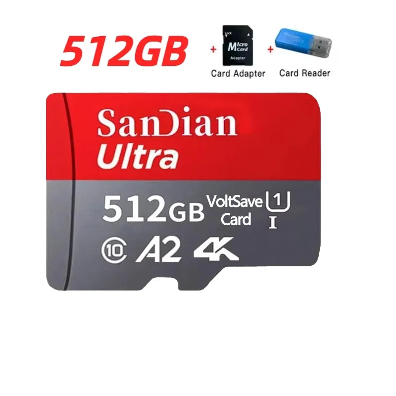 Original Memory Cards 1TB Micro TF Card &ndash; High-Speed Data Transfer 512GB 2