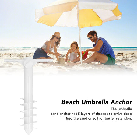 Beach Umbrella Sand Anchor Stand &ndash; Lightweight Design