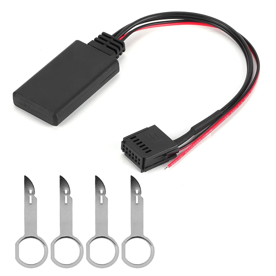 Modulo Bluetooth per auto con adattatore audio wireless AUX per Ford Focus Mondeo Fiesta