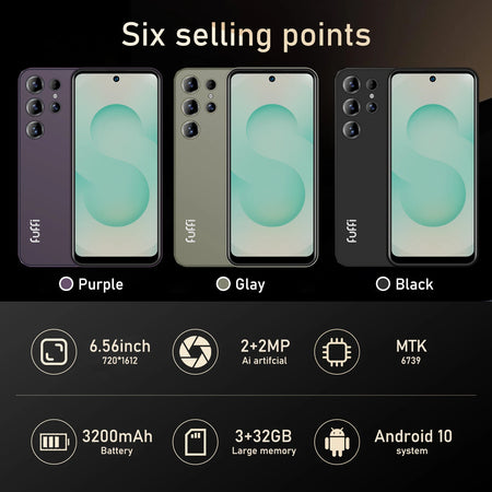 FUFFI 6.56 Inch Smartphone &ndash; Quad Core Performance