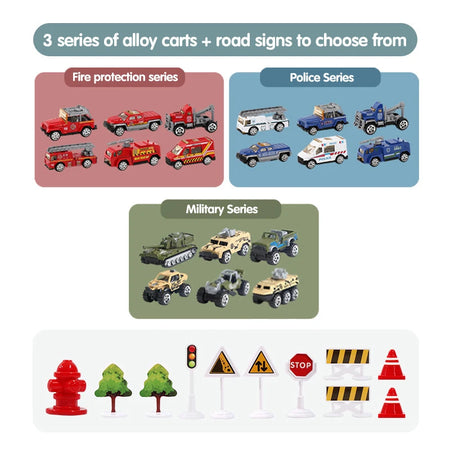 Large Airplane With Mini Car Diecast Toy Set &ndash; Durable