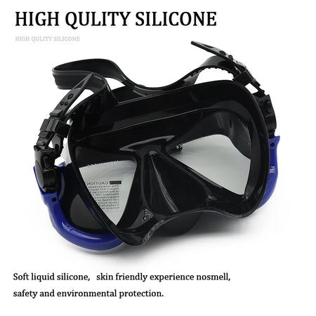Professional Scuba Mask and Snorkel &ndash; Anti-Fog and UV Protection