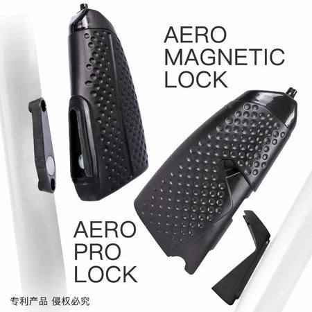 Aero Bicycle BPA Free Squeeze Water Bottle &ndash; Aerodynamic Design with Magnetic Mounting Base