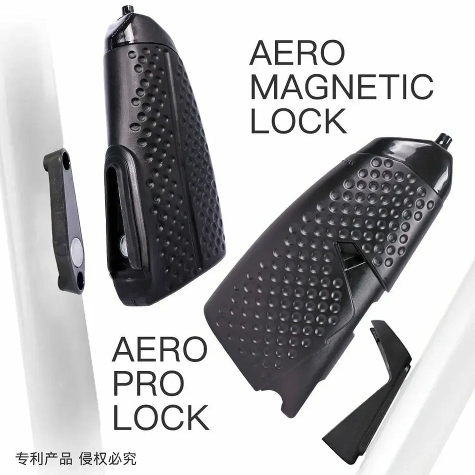 Aero Bicycle BPA Free Squeeze Water Bottle &ndash; Aerodynamic Design with Magnetic Mounting Base