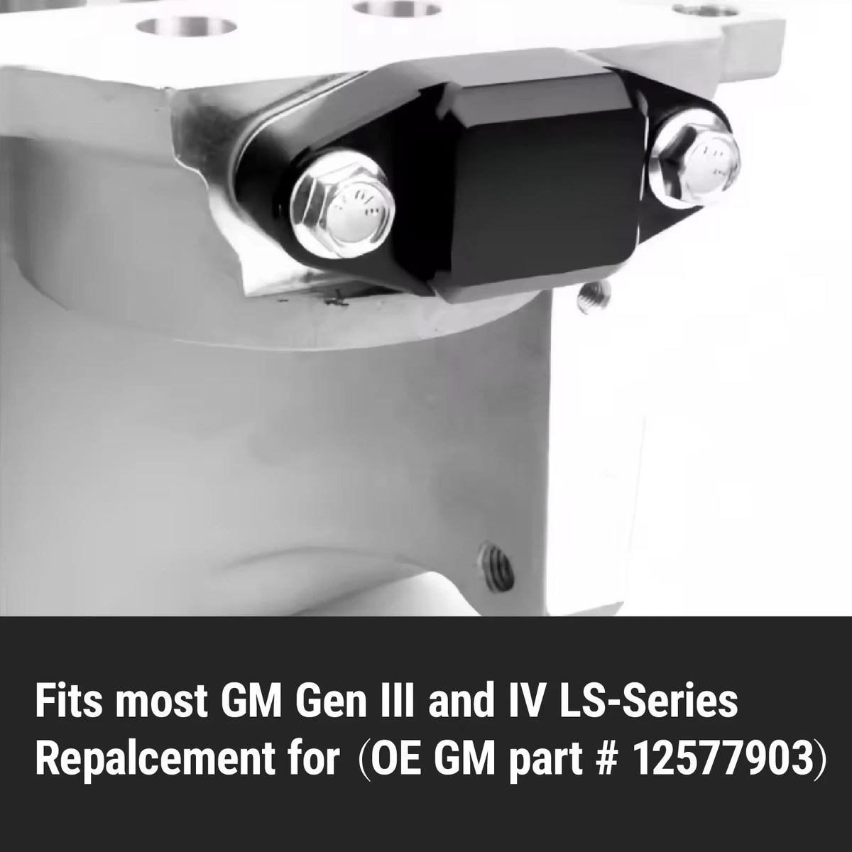 6061 T6 Aluminum Block Off Plate for Chevy GMC LS Gen III IV With Ports by InterCyprus Trading Ltd