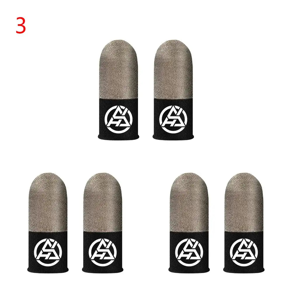 Luminous Fingertips Breathable Finger Sleeve For PUBG Mobile 3 Pairs
