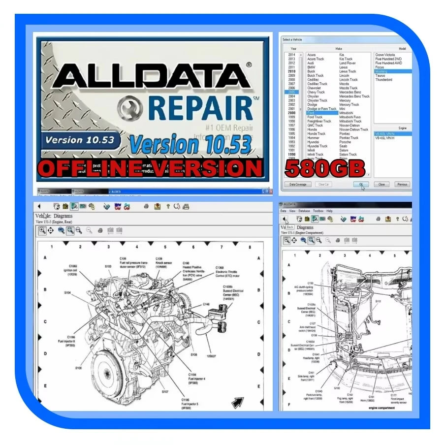 AllData Auto Repair Software 2025 Offline|Tech Support – InterCyprus ...