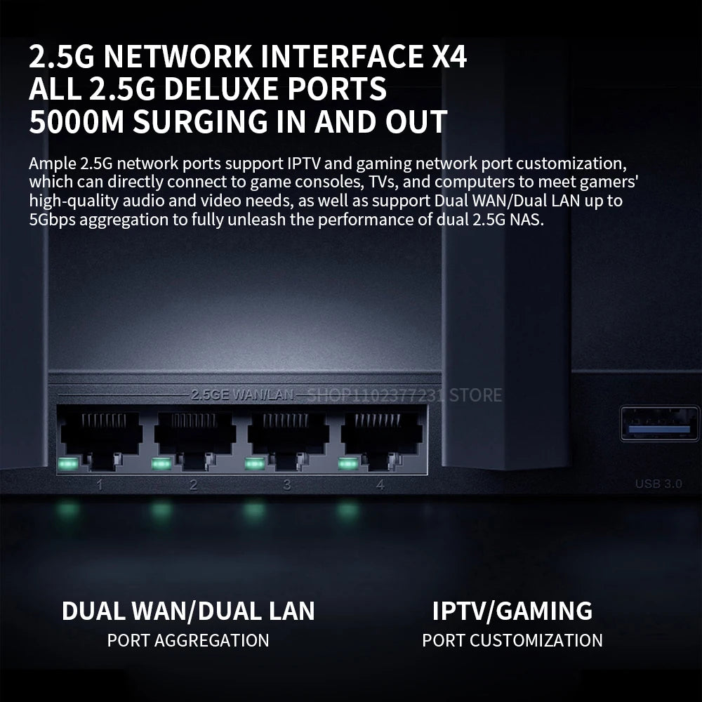 Xiaomi Mijia Router BE7000 - Ultra Fast Tri Band WiFi Mesh