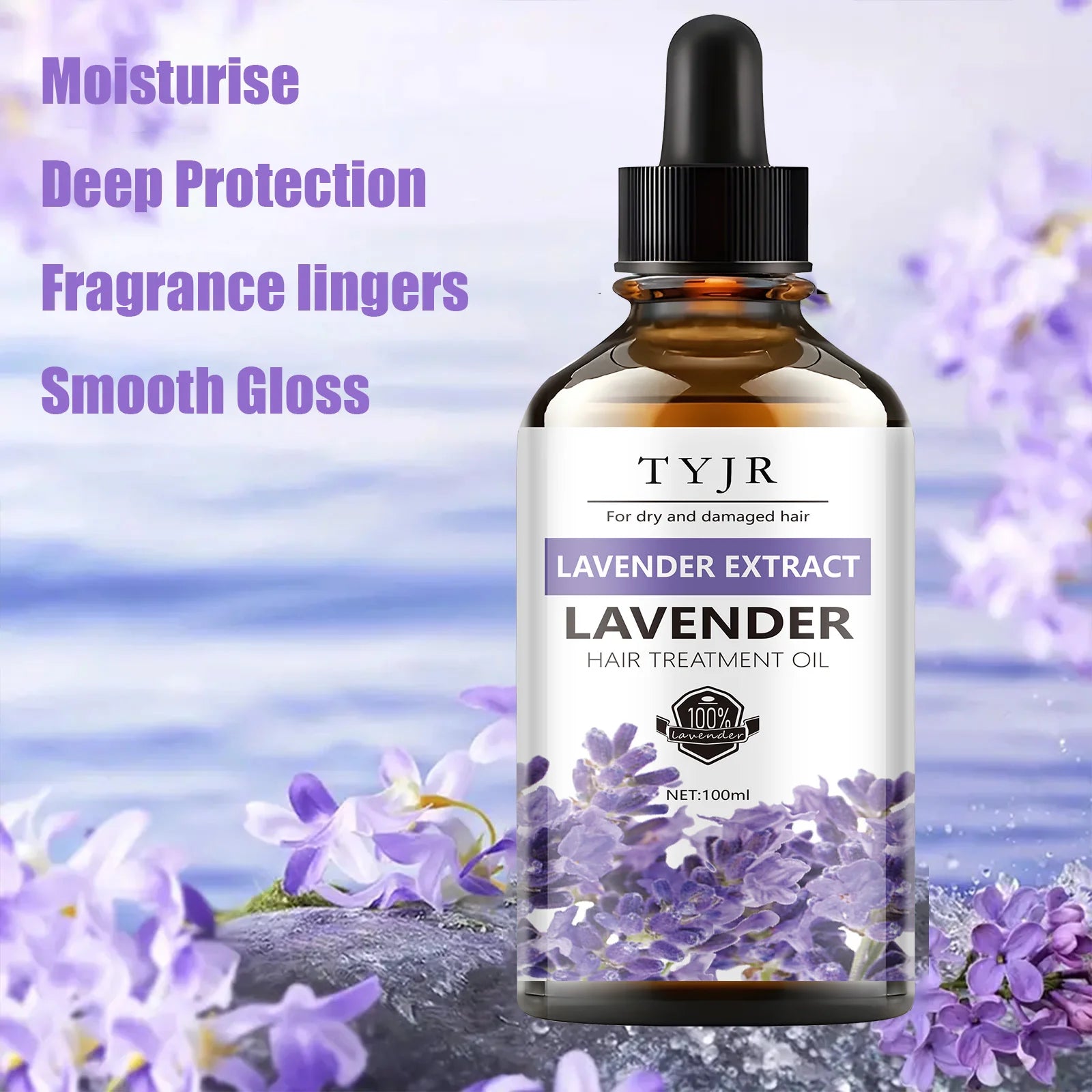 Water Ice Levin Lavender Essential Oil &ndash; Pure Relaxation for Skin and Hair