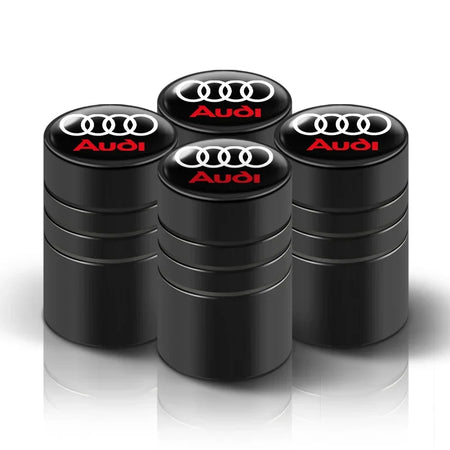 Audi S Line Tire Valve Caps 4Pcs &ndash; Easy Bolt In Fit D-Audi