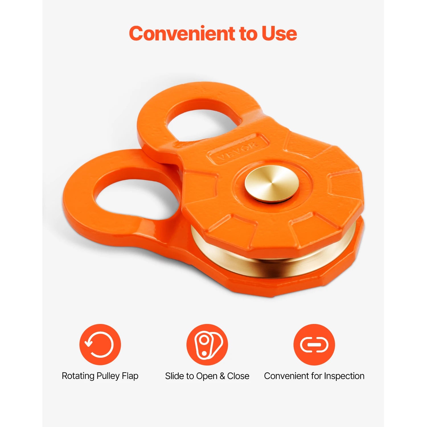 SucceBuy 30T Rope Pulley Snatch Block &ndash; Heavy Duty Load