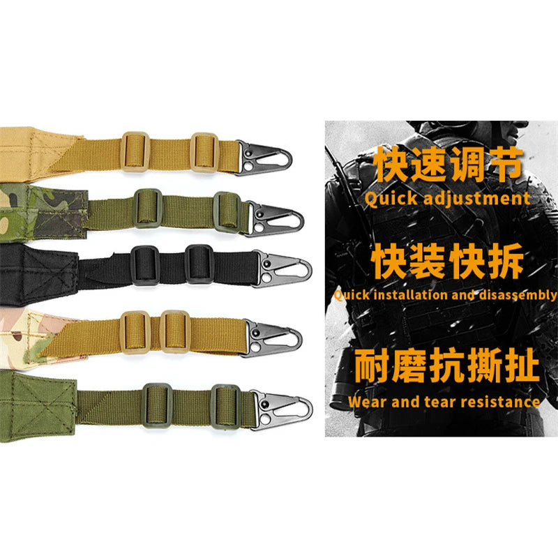 Tactical 2 Point Rifle Sling &ndash; Ultra Lightweight Design