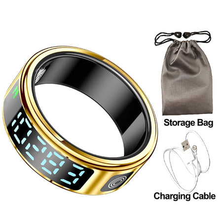 2025 SR08 Smart Ring with LED Display add bag 3 / 9