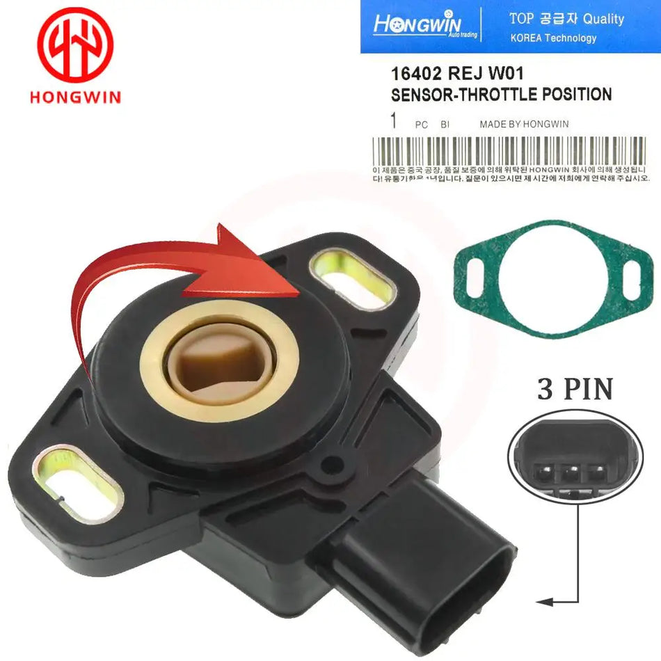 Drosselklappenpositionssensor für Honda CR-V und Acura RSX, 16402-REJ-W01