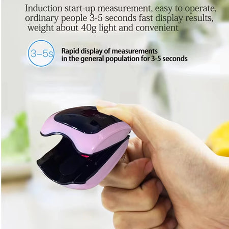 Medical Finger Pulse Oximeter - Fast 8 Second Readings