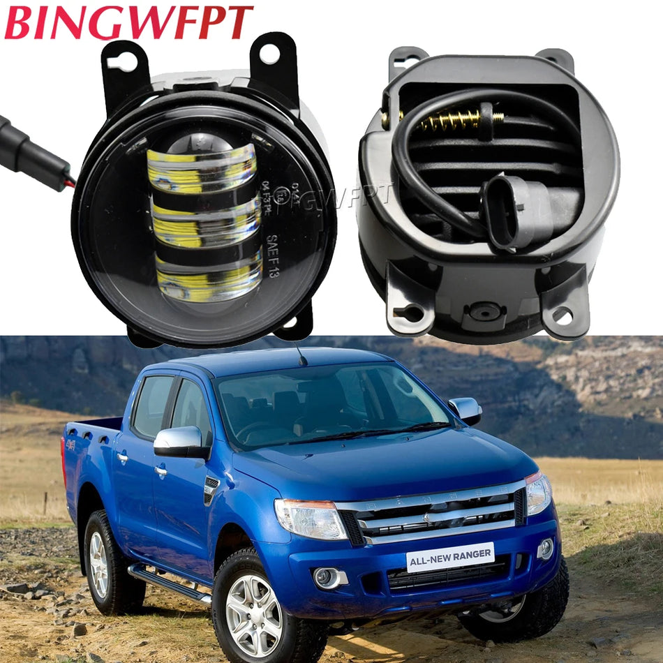 Car LED Fog Light for Ford Ranger 2005-2015, Transit Tourneo 2006-2014