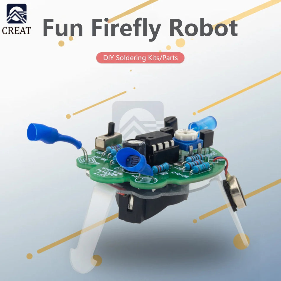 Ziqqucu Firefly Flashing Robot Kit &ndash; LED Breathing Light Feature Default Title