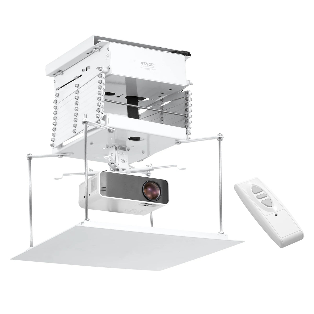 Hidden Projector SucceBuy Motorized Projector Lift Hidden Projector Ceiling Mount w ...