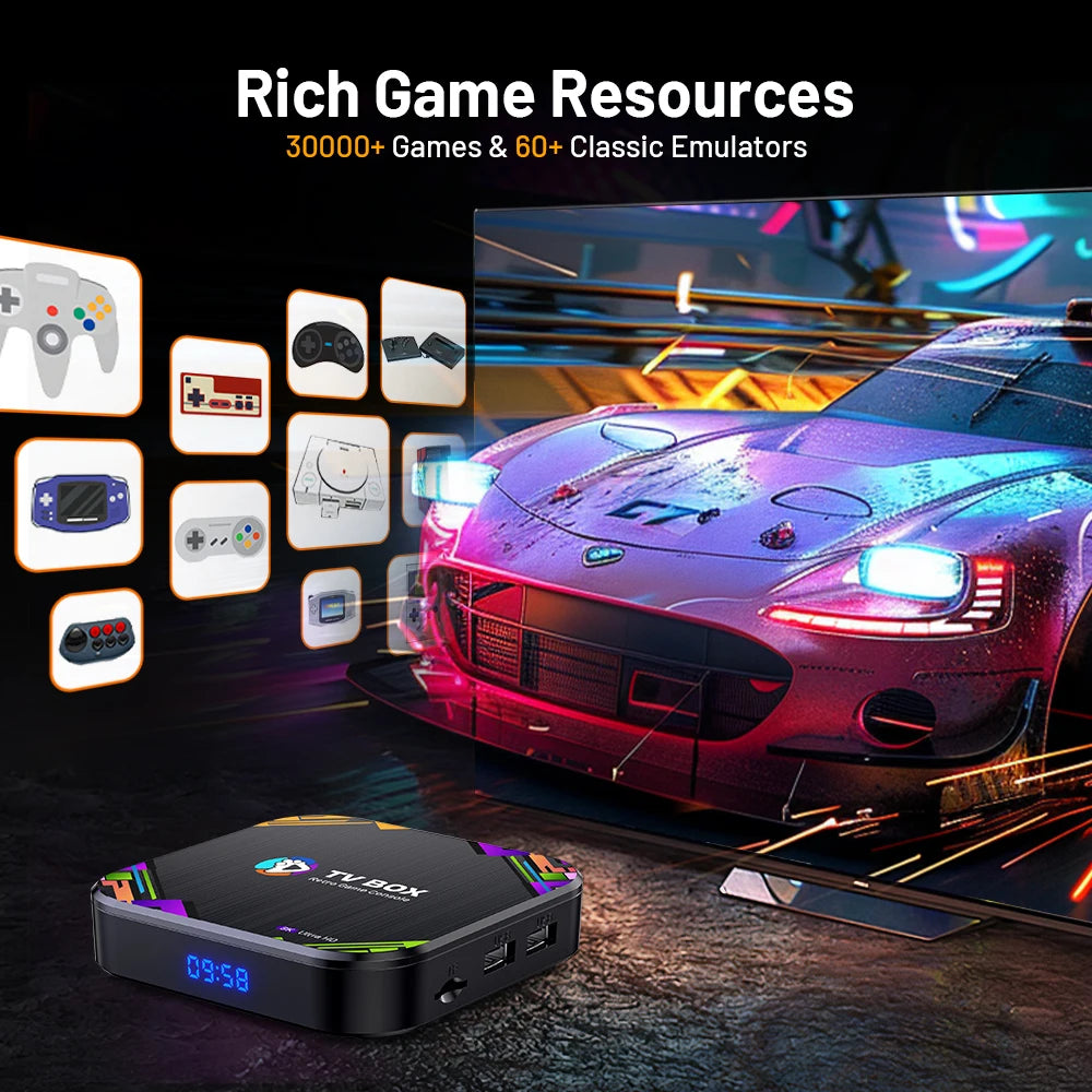 KINHANK Super Console X8 &ndash; Up to 30000 Games On PS1 PSP N64