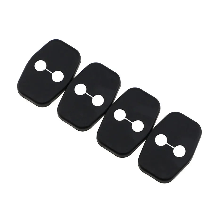 Durų spynos dangtelio rinkinys Peugeot 308 408 508 3008 207 RCZ, 4 dalių plastiko triukšmo slopinimas