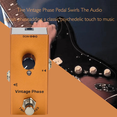 Miwayer Multi-Effect Guitar Pedal &ndash; True Bypass Rich Tones 06-Vintage Phase