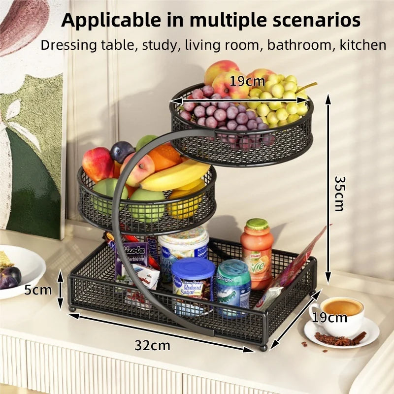 Multi Layer Shelf Cosmetics Rack &ndash; No Install Large