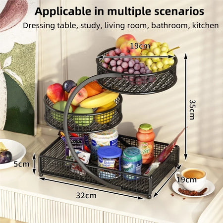 Multi Layer Shelf Cosmetics Rack &ndash; No Install Large