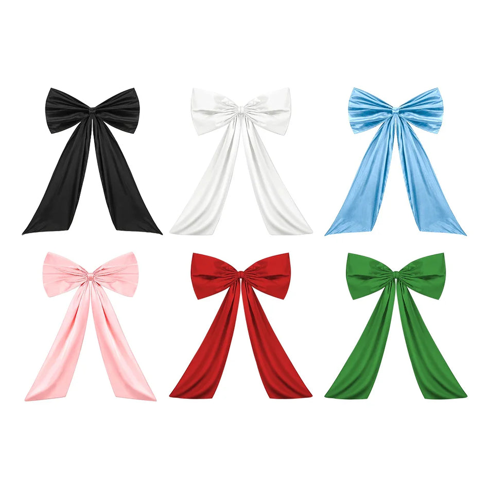 Große Satin Schleifen Wanddekoration für Hochzeiten