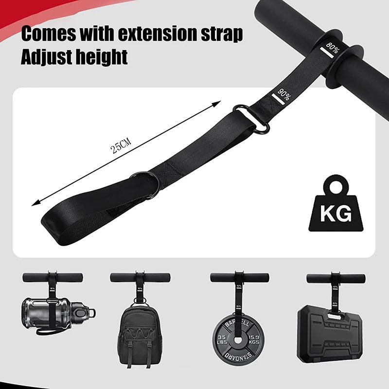 Тренажор за сила на предмишницата Wrist Roller с удебелена нехлъзгаща се дръжка от чугун