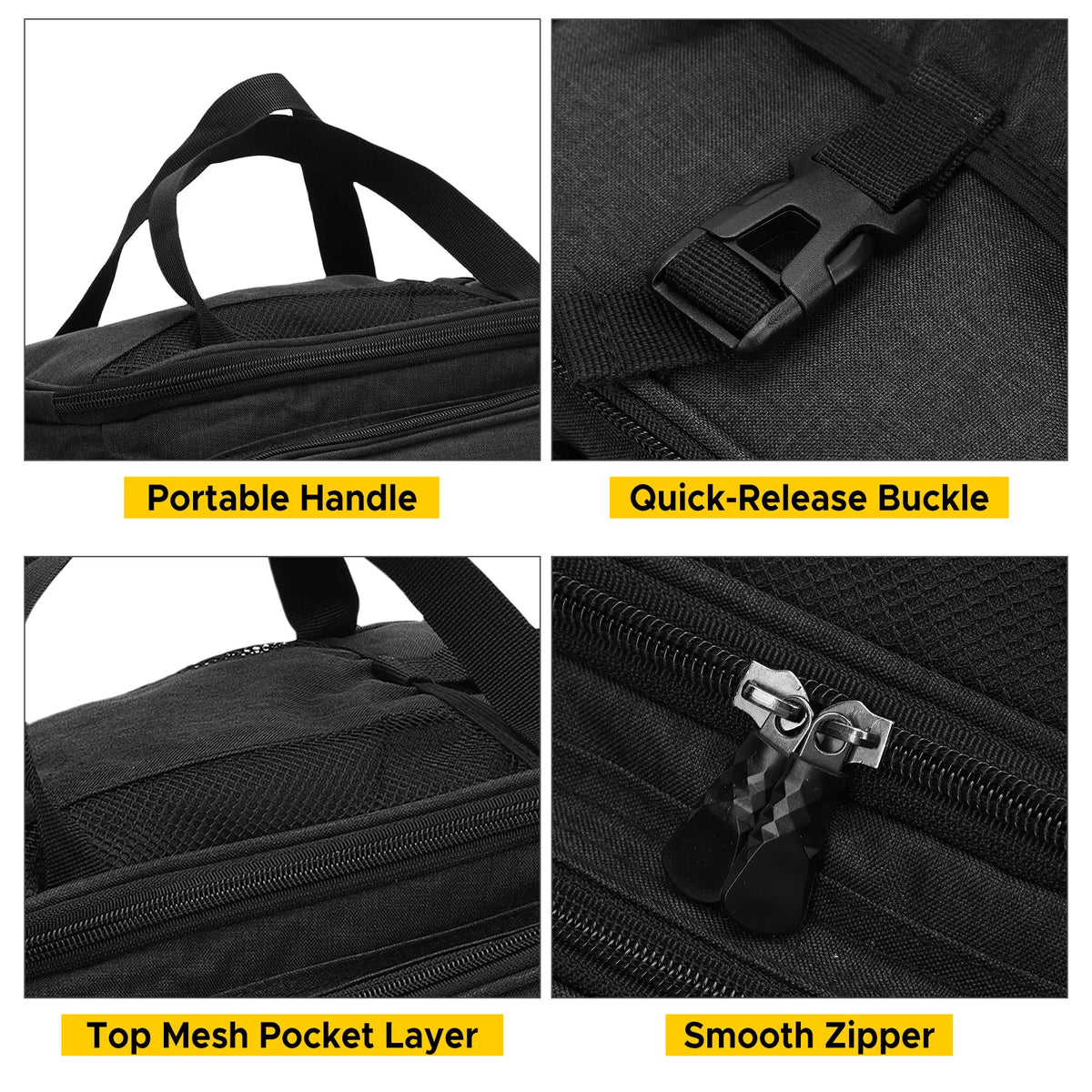 Bike Saddle Bag Rear Bike Rack Bag 17L &ndash; All In One Design