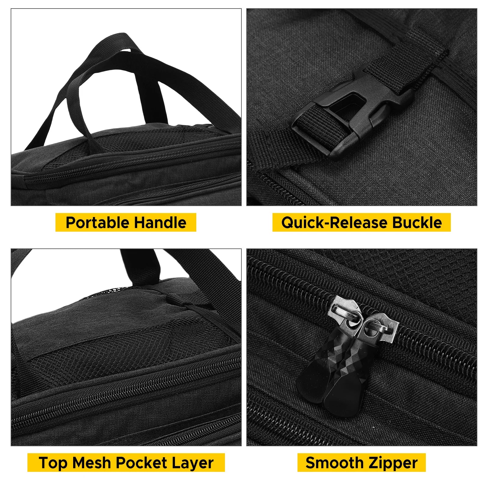Bike Saddle Bag Rear Bike Rack Bag 17L &ndash; All In One Design