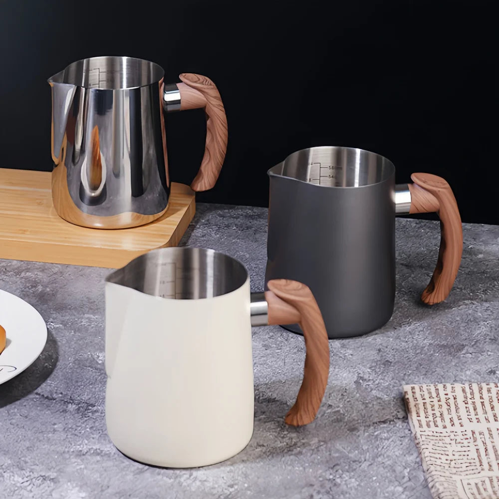 WUWANLI Coffee Milk Frothing Pitcher &ndash; High Precision Measuring Scale