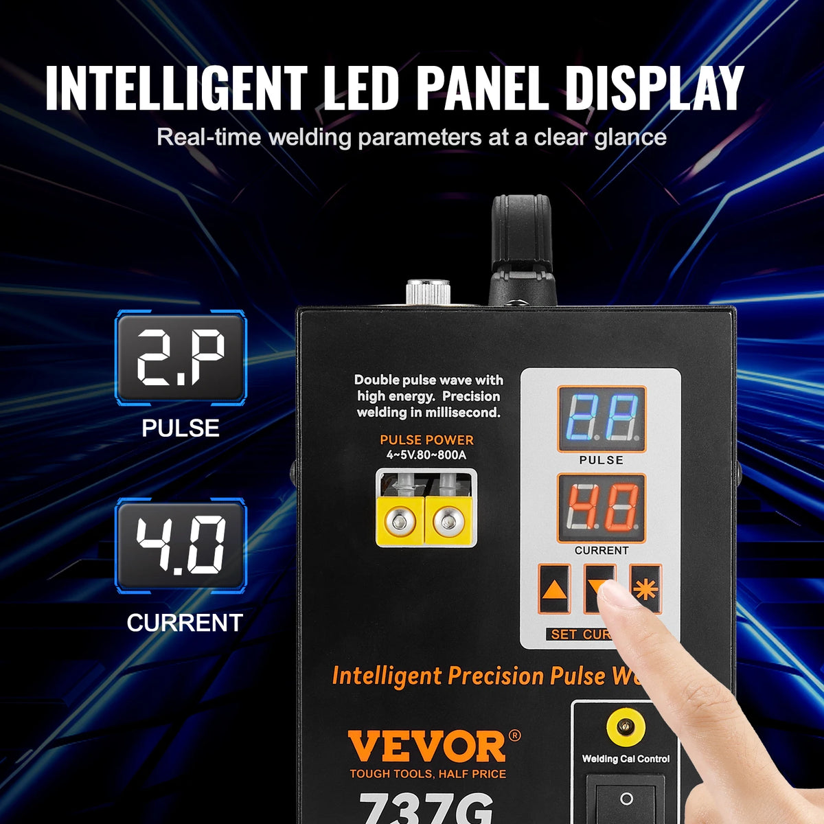 737G Spot Welder &ndash; Two Welding Modes With Lighting