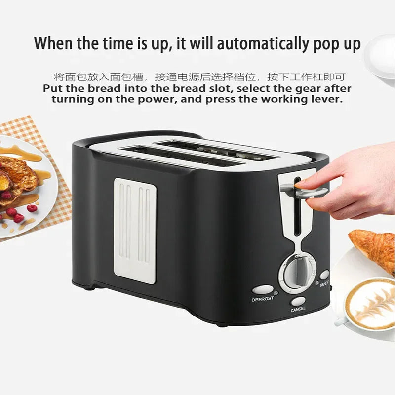Dawupine Compact Two Slice Automatic Toaster &ndash; Auto Pop Up