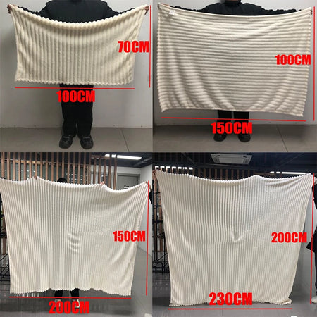 Light Luxury Rabbit Velvet Blanket &ndash; Ultra Soft Warmth