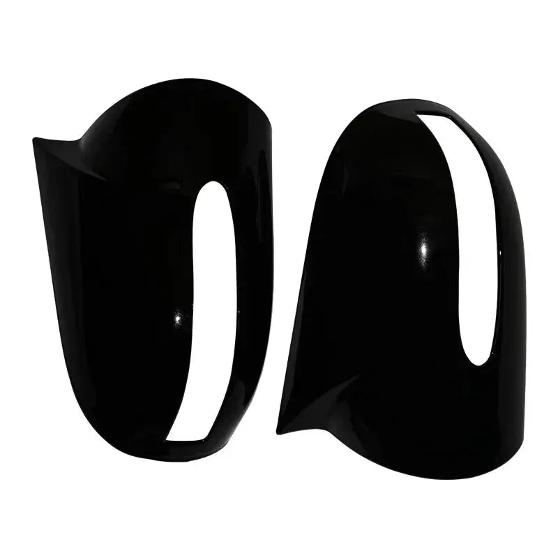 Side Mirror Cap Covers For Mercedes-Benz E,C-Class W211 W203 2001-2007 Black Replace Car Accessories by InterCyprus Trading Ltd