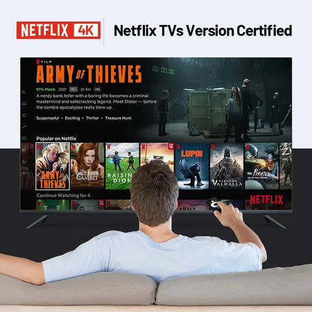 G1 Android TV Box 14.0 - 4K Netflix Dolby Vision HDR10Plus