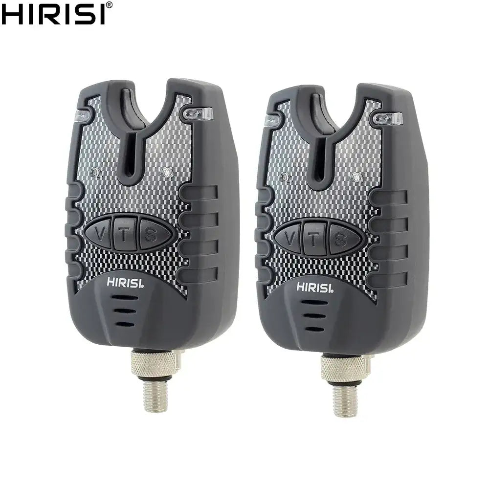 2 x Carp Fishing Bite Alarms with Blue LED Light, Adjustable Volume, Tone, Sensitivity Fishing Bite Indicators Default Title