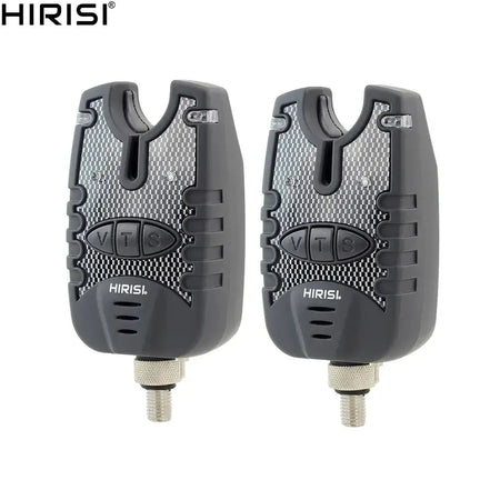 2 x Carp Fishing Bite Alarms with Blue LED Light, Adjustable Volume, Tone, Sensitivity Fishing Bite Indicators Default Title